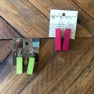 Handmade Earrings. Never worn. Comes as set.